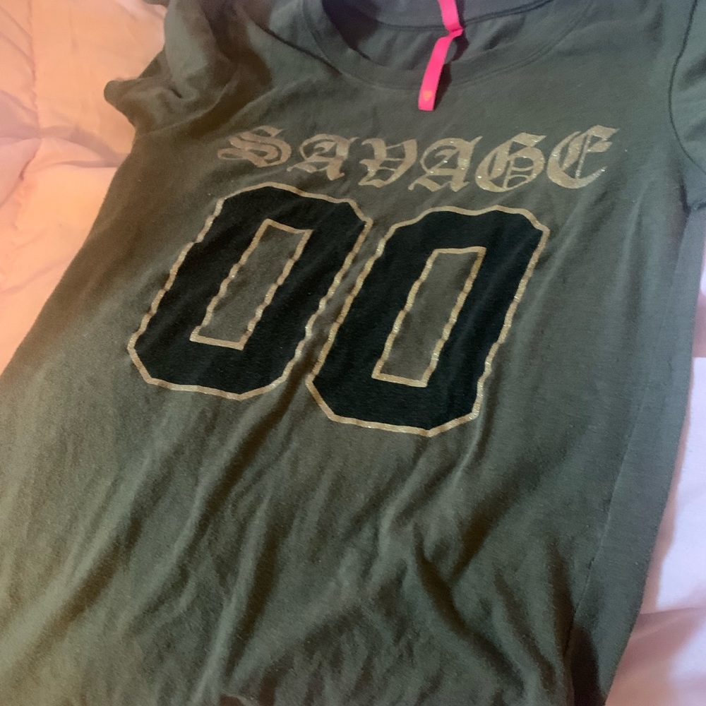 Green savage shirt